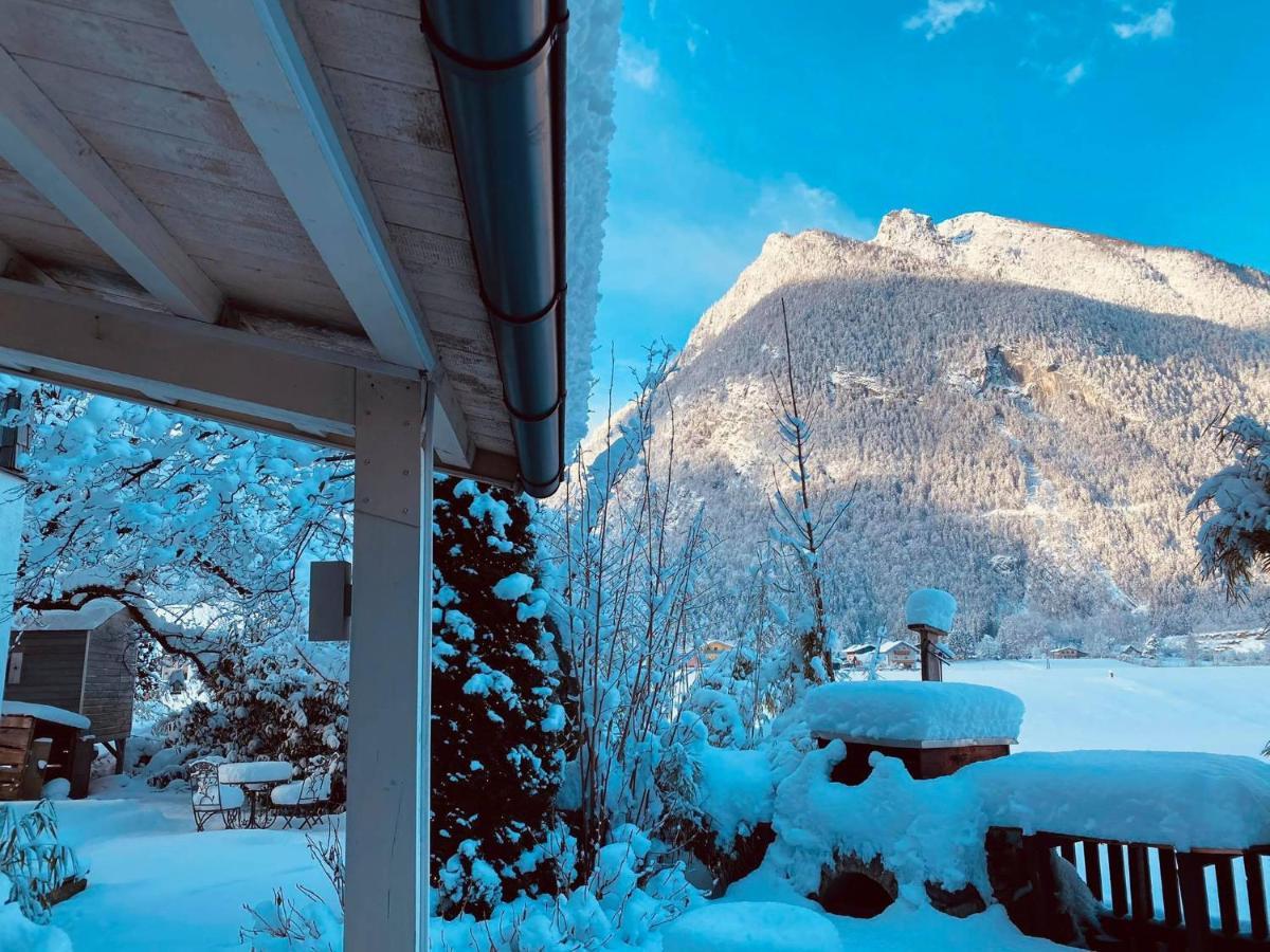 Forest Chalet, 15 Min To Salzburg Olt Town, And Most Beautiful Lakes, Secluded Location, 1,000 Sqm Garden, Mountainview, Panorama Sauna, Bath Whirlpool, Bbq&Bikes&Sunbeds For Free, Up To 10 P Golling an der Salzach Exterior foto